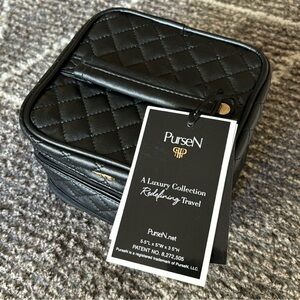 PurseN Leather Jewelry Case NWT